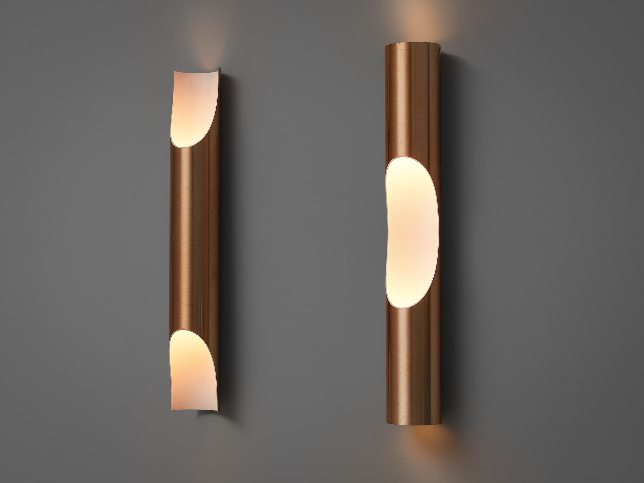 Large RAAK Amsterdam 'Maxi Fuga' Wall Lights in Metal 2