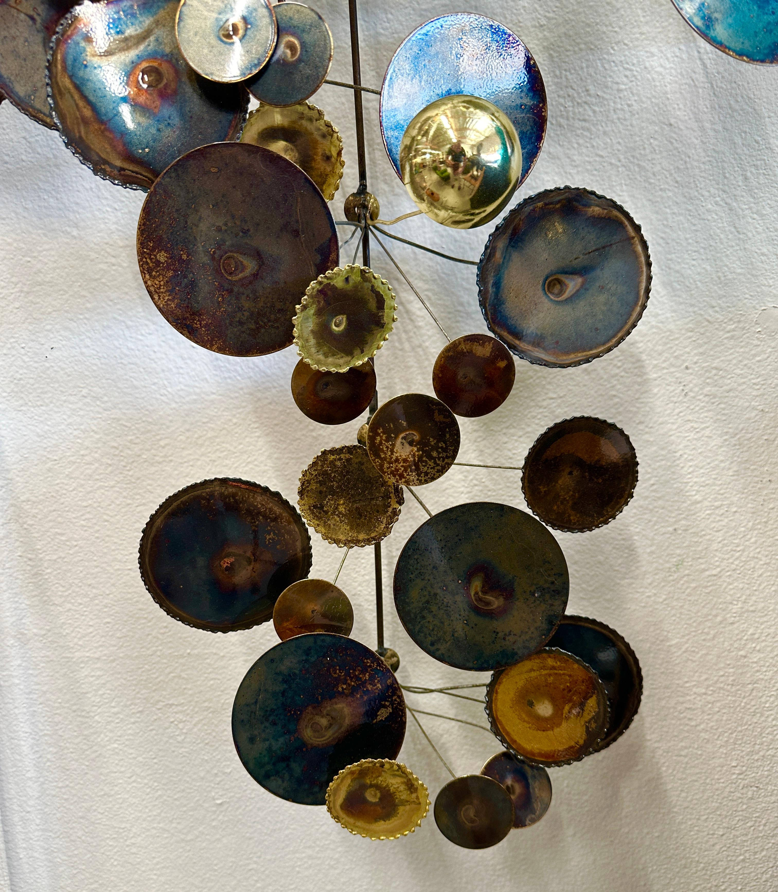 American Large Raindrops Sculpture Attributed to Curtis Jere