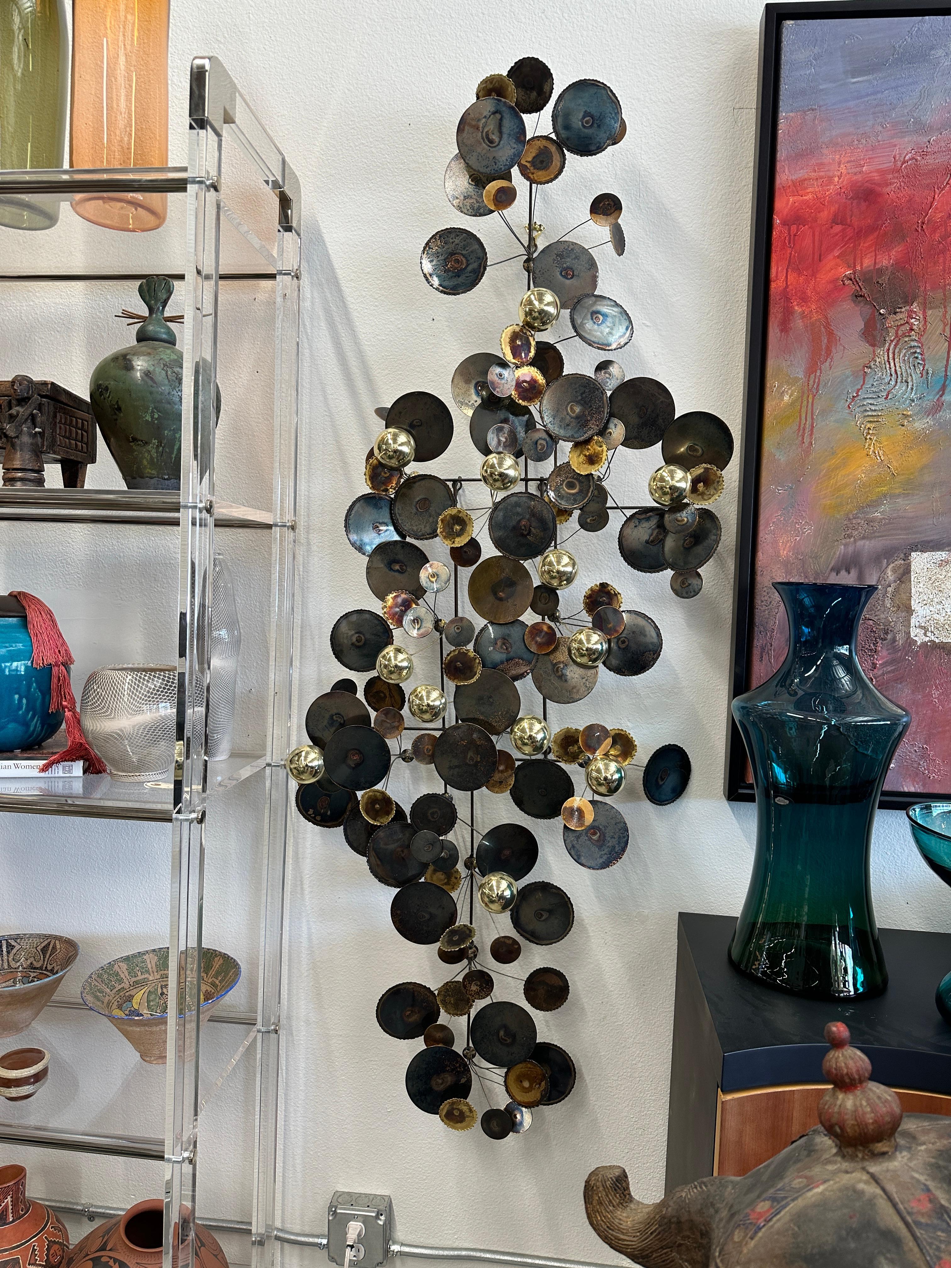 Hand-Crafted Large Raindrops Sculpture Attributed to Curtis Jere