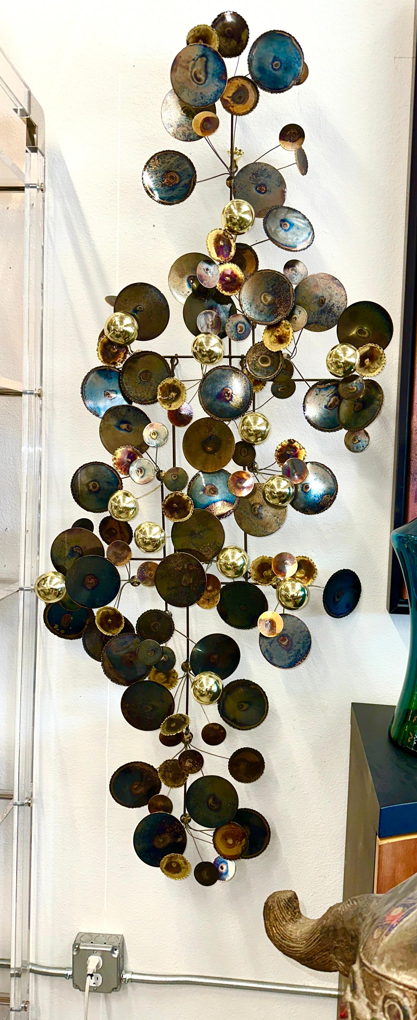 Large Raindrops Sculpture Attributed to Curtis Jere In Good Condition In Palm Springs, CA