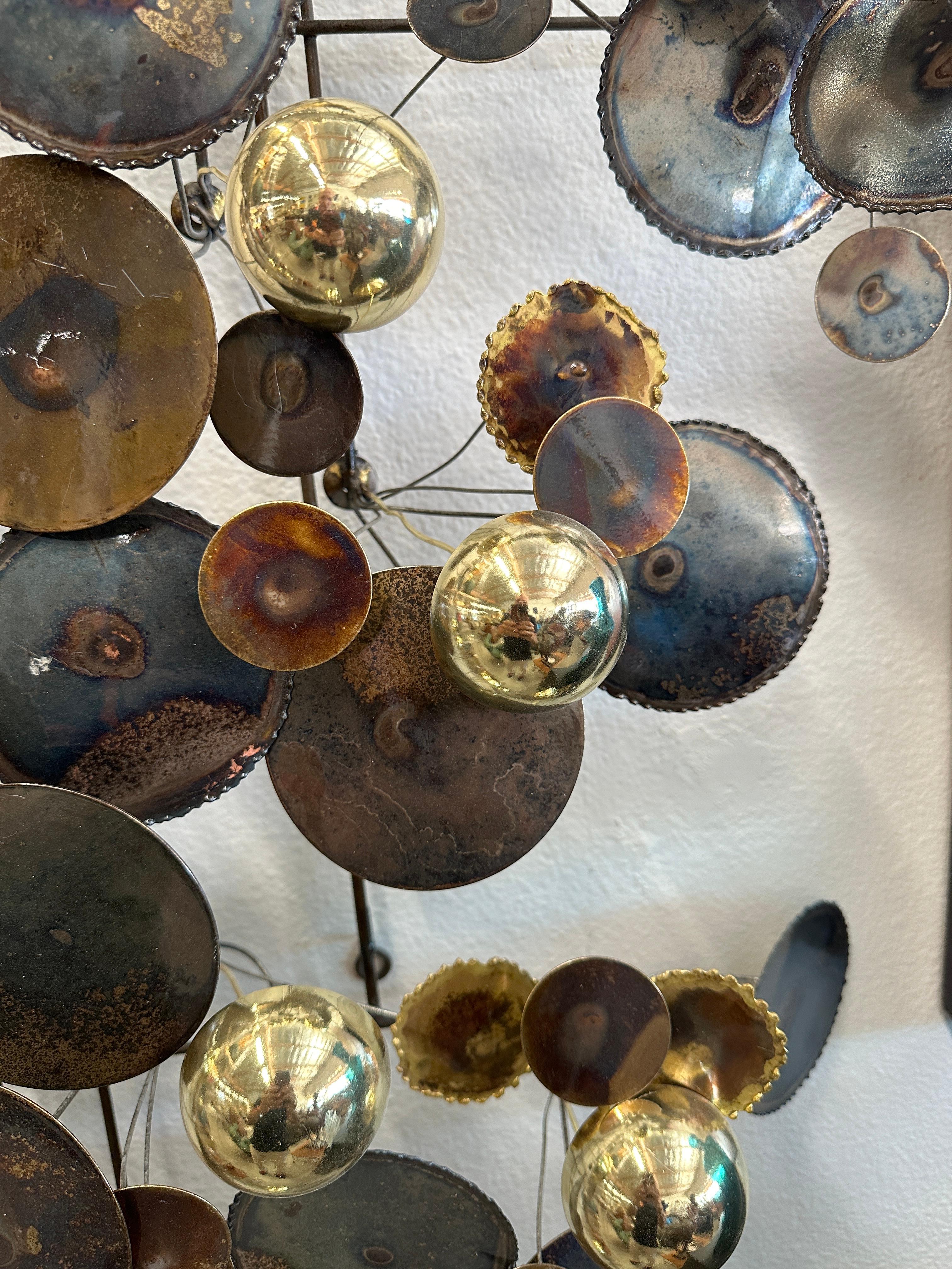Large Raindrops Sculpture Attributed to Curtis Jere 1
