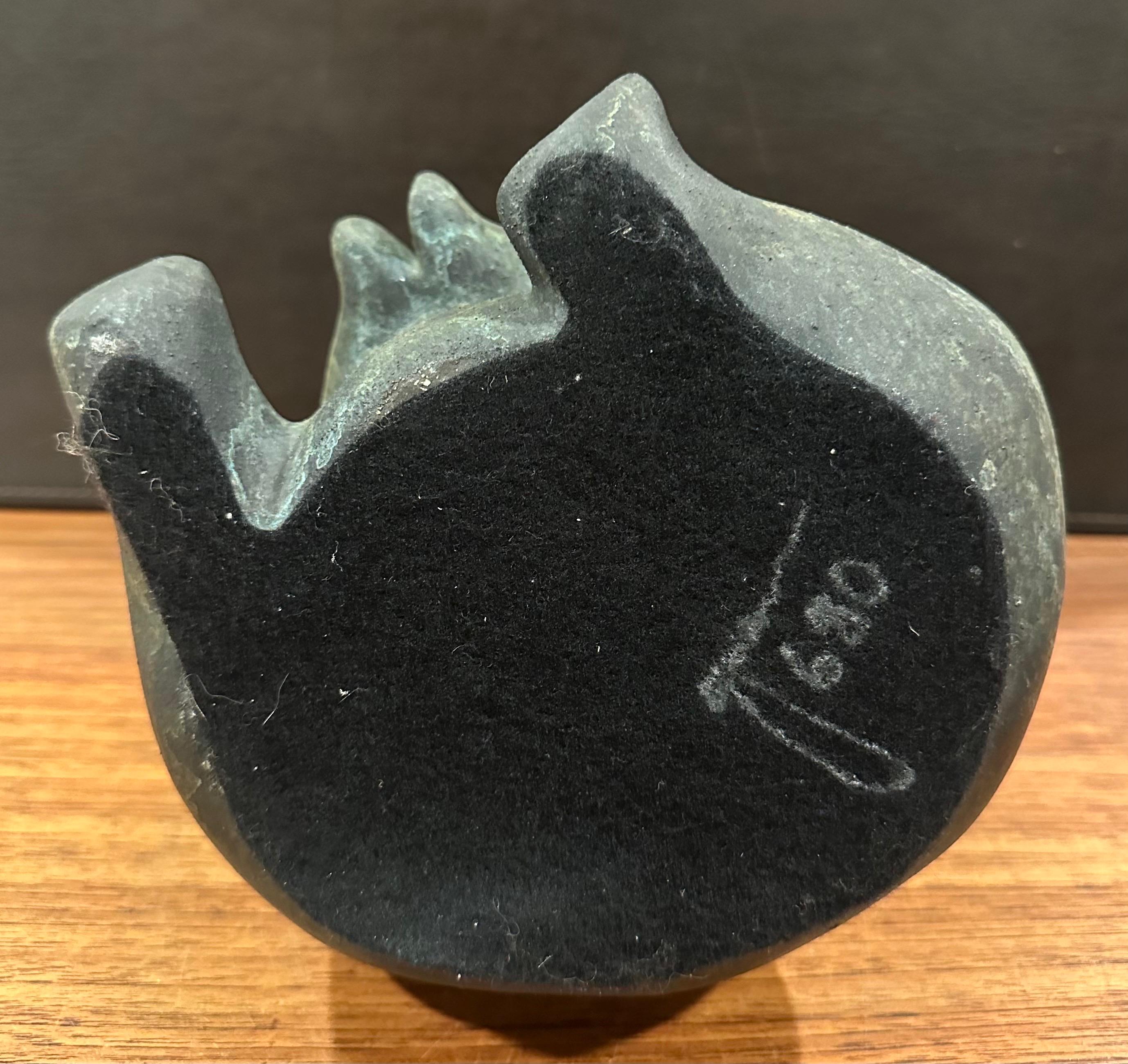 Grande orso in ceramica Raku di Tony Evans in vendita 7