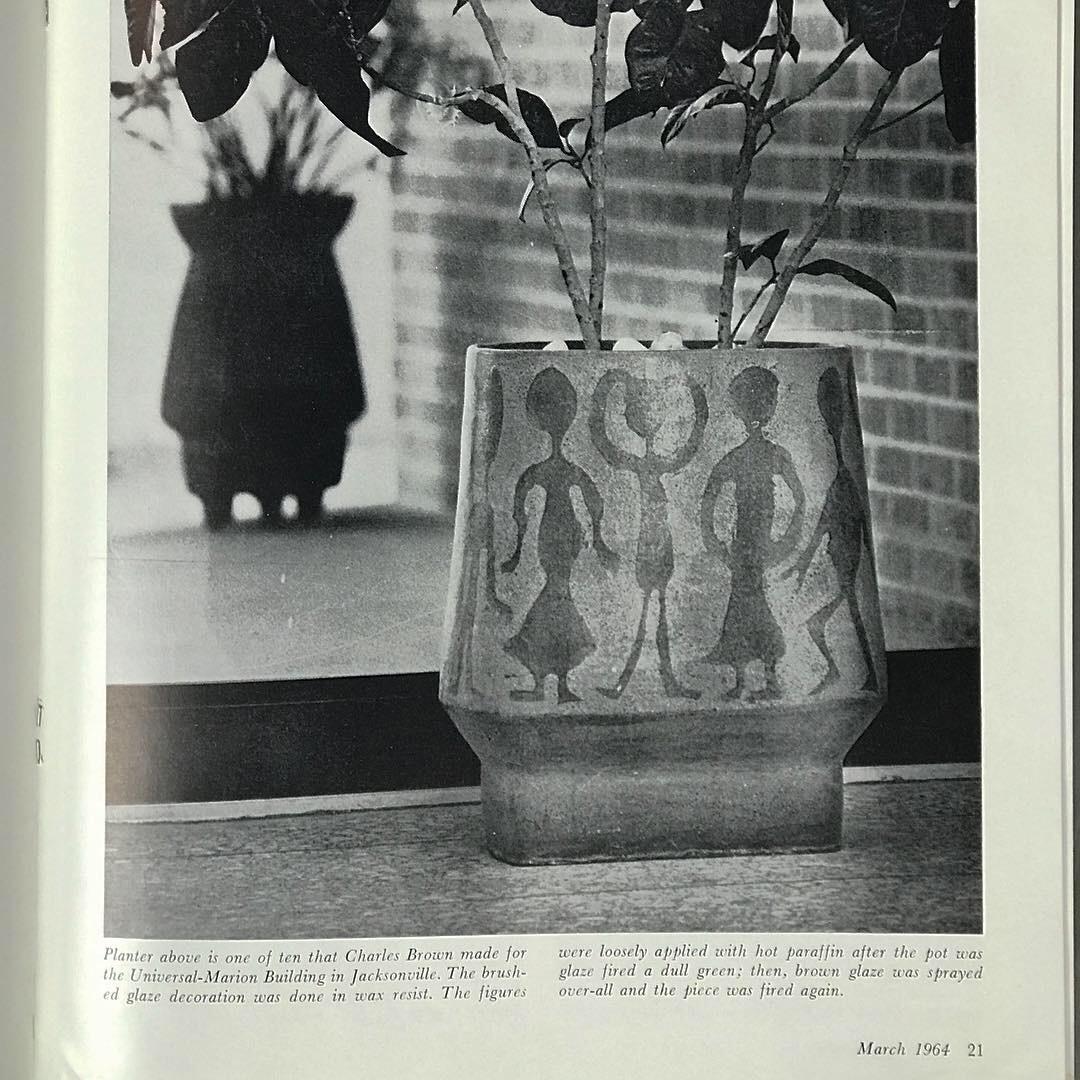 Large Raku Pottery Vase Pot by Listed Artist Charles 'Charlie' Brown 9
