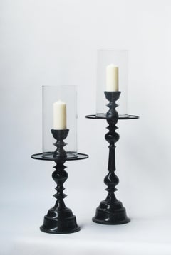 Pair of Large Ralf Hurricanes in Cast Bronze by Elan Atelier in Stock