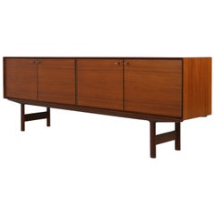 Large & Rare 1960s Teak Sideboard by Fredrik Kayser Scandinavian Modern Design 