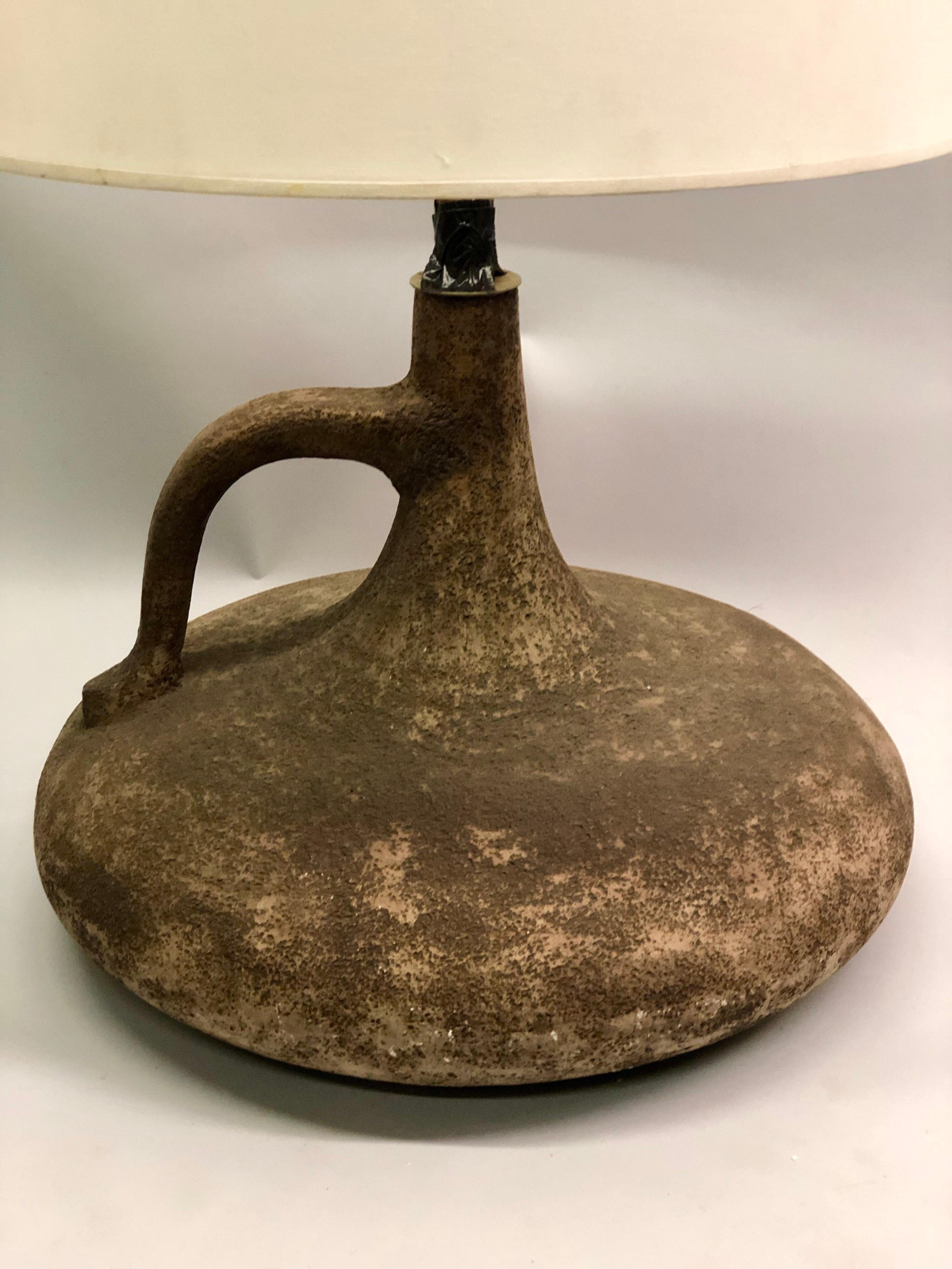large pottery table lamps
