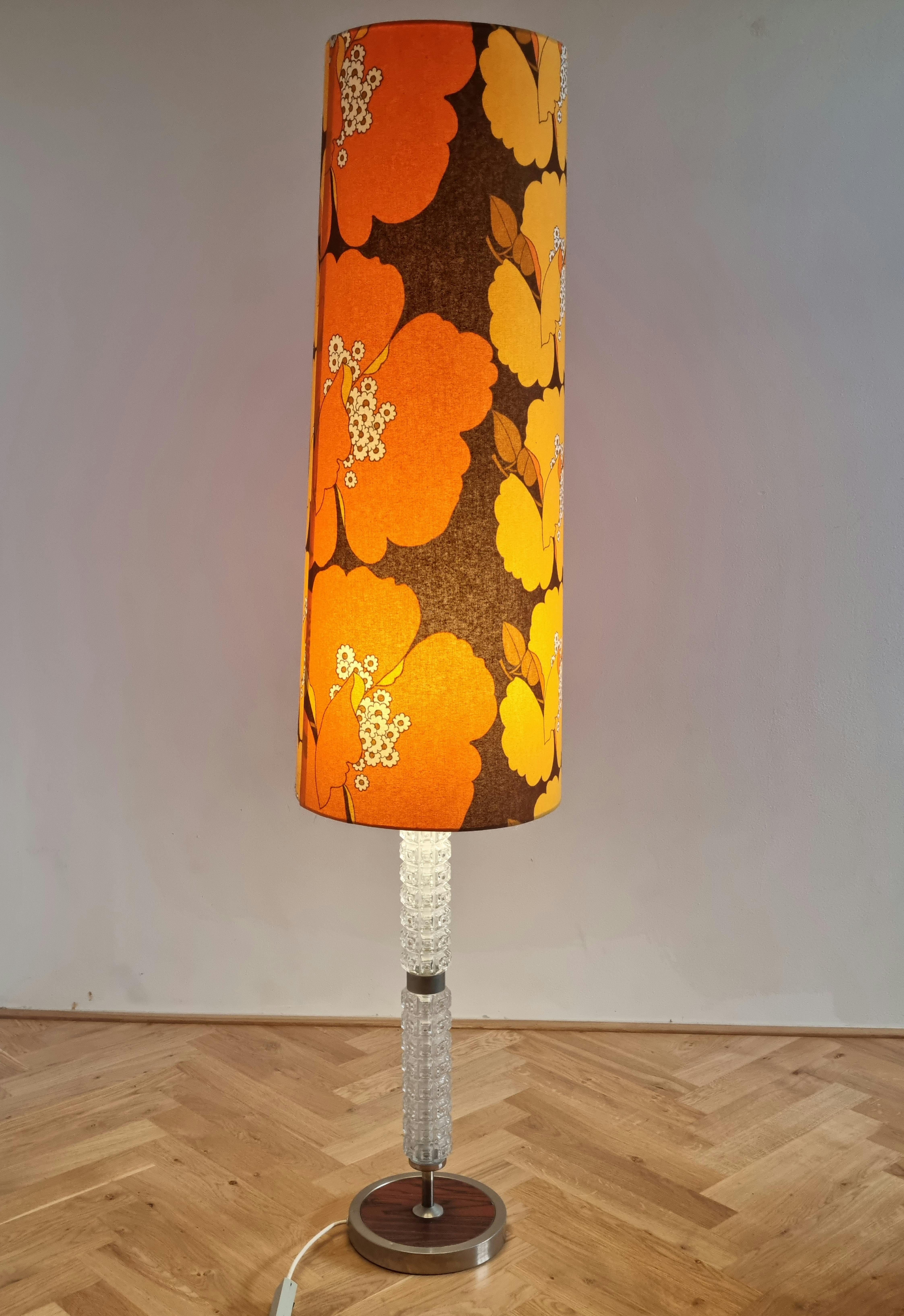 Large Rare Floor Midcentury Lamp, Germany, 1970s For Sale 5
