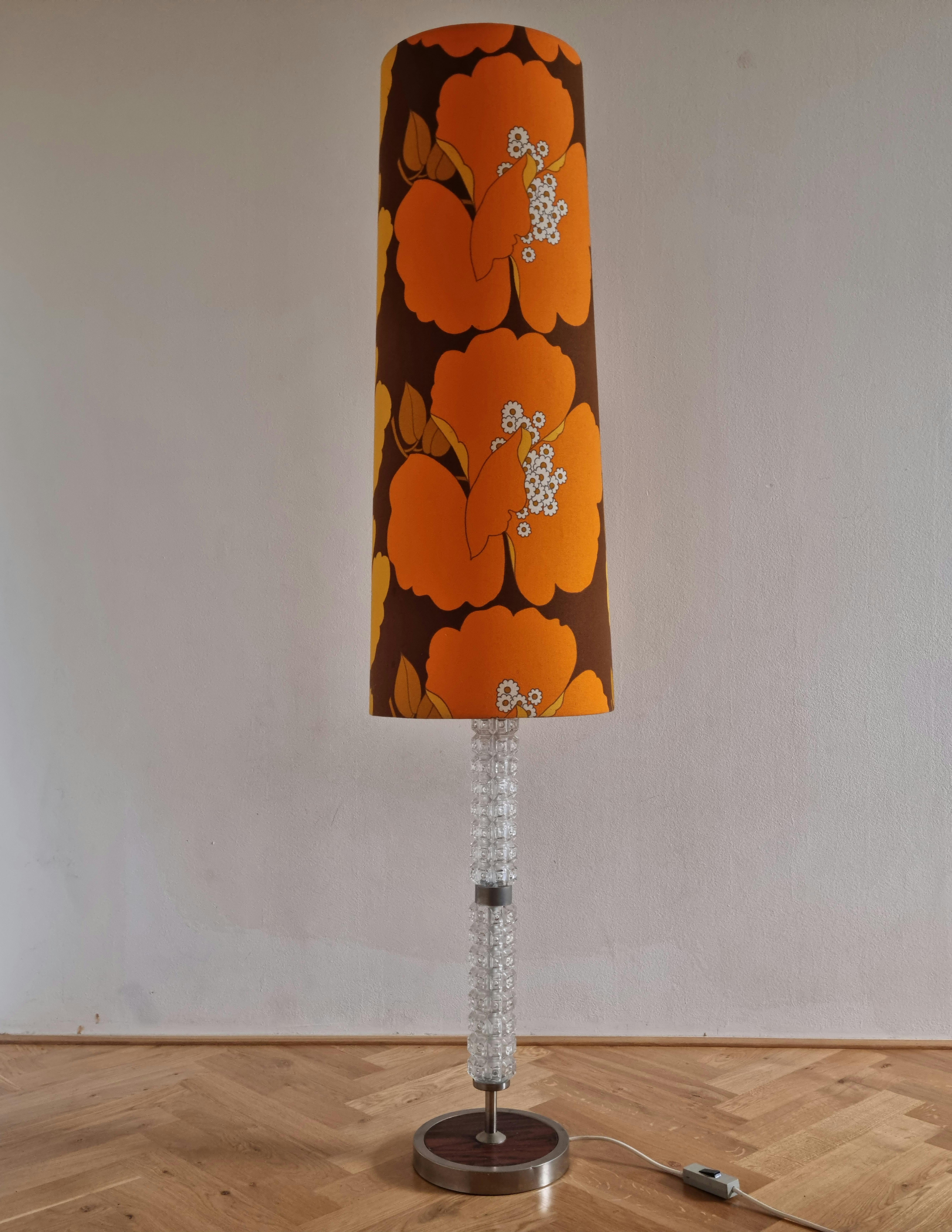 Large Rare Floor Midcentury Lamp, Germany, 1970s For Sale 2