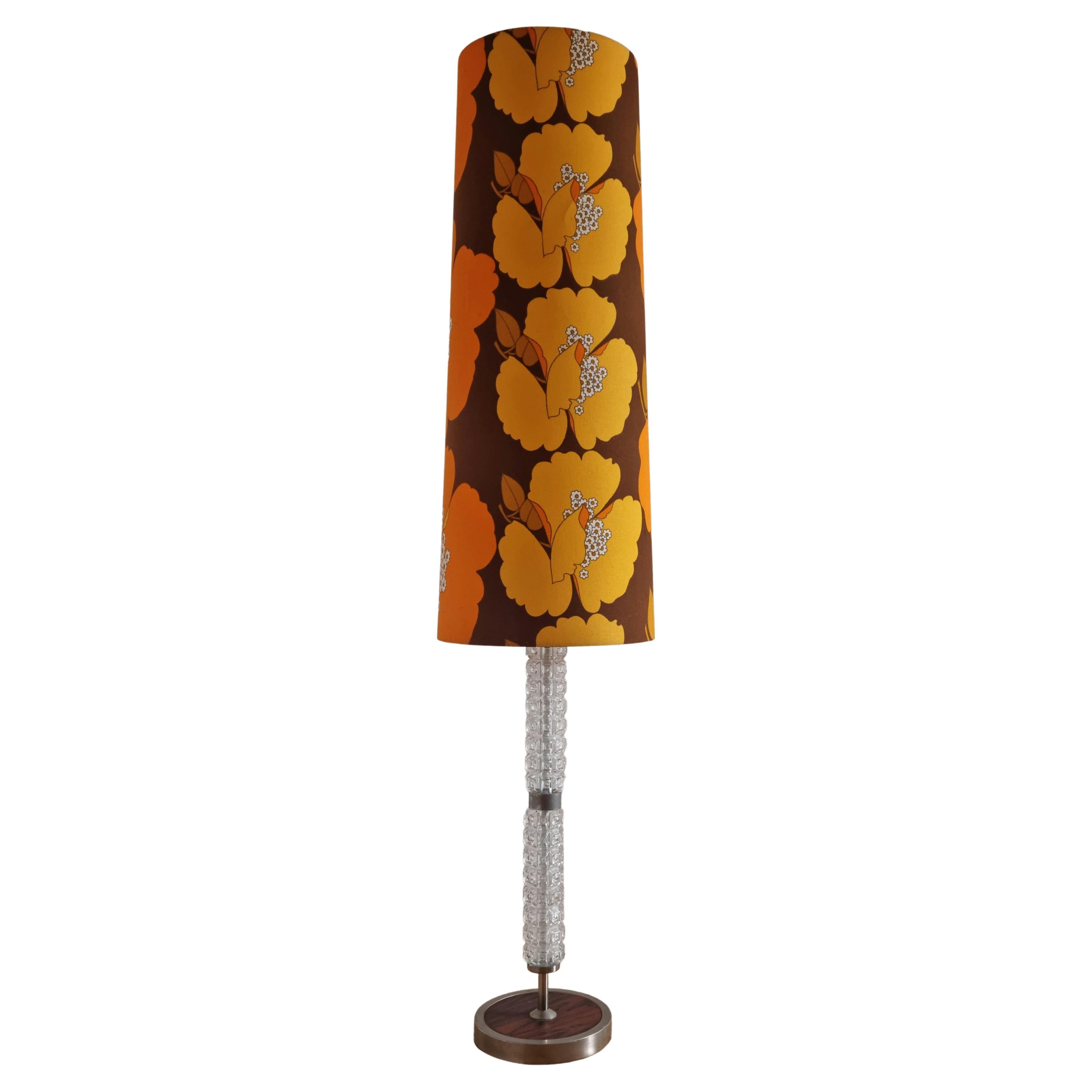 Large Rare Floor Midcentury Lamp, Germany, 1970s For Sale