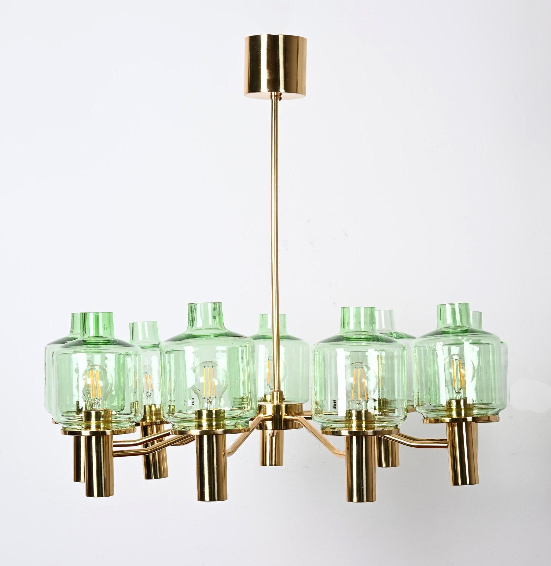 Metà XX secolo Grandi e rari lampadari 