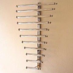 Large Rare Italian Wall Light Sculpture Sconce