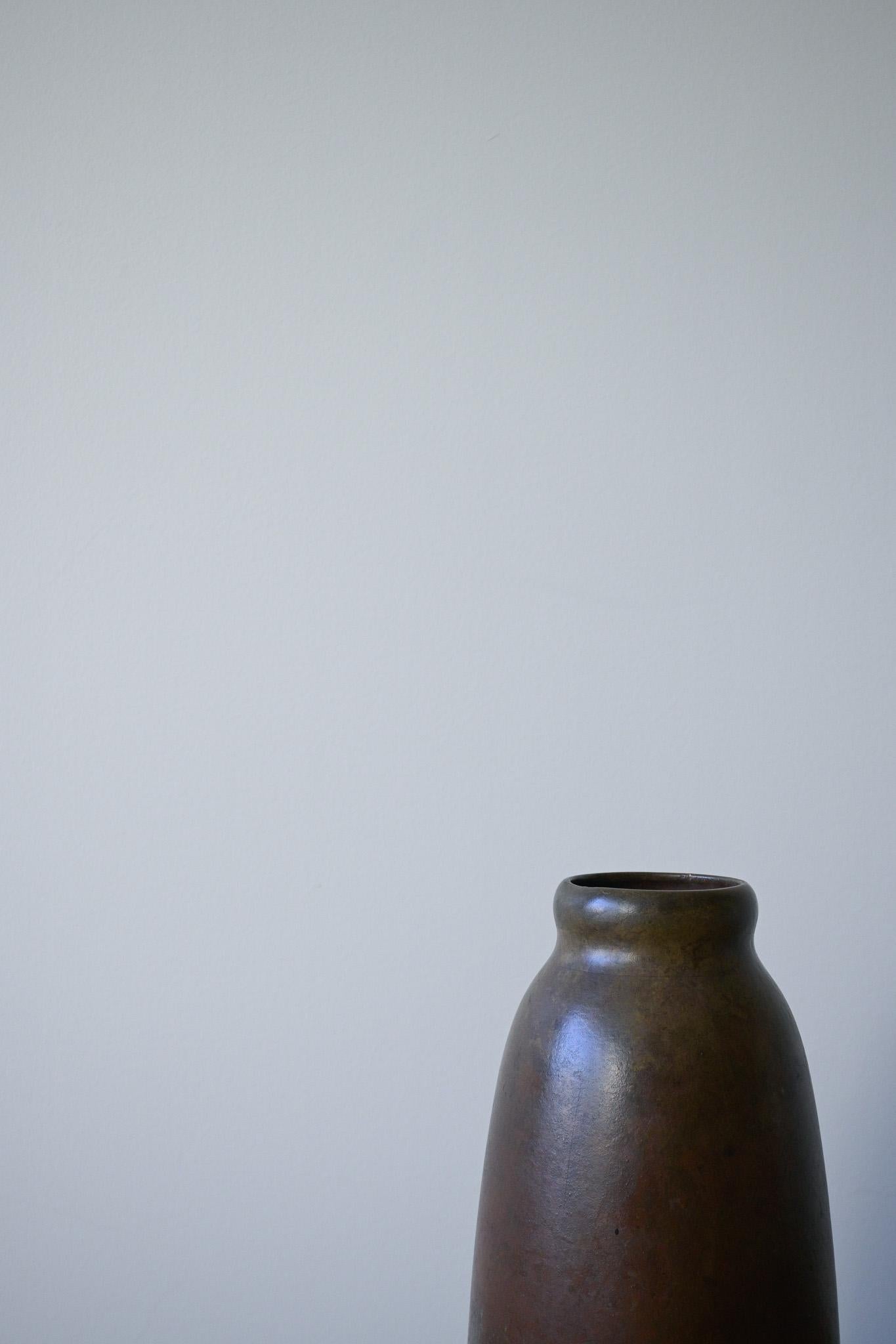 Scandinavo moderno Grande e raro vaso Jugend di Hugo Elmqvist dell'inizio del XX secolo in vendita