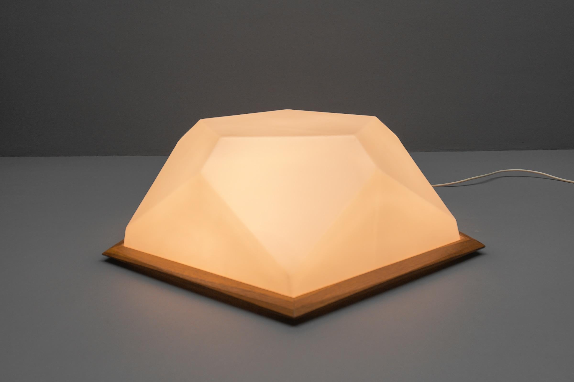 Large Rare Rudolf Steiner School Anthroposophical Ceiling or Wall Fixture 1960s For Sale 3