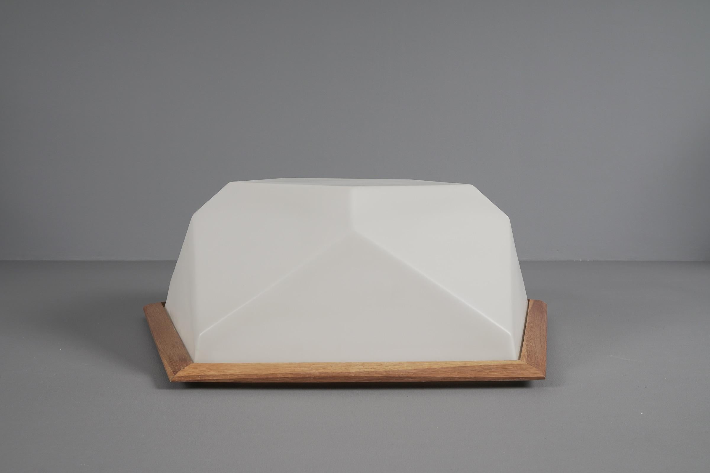 Large Rare Rudolf Steiner School Anthroposophical Ceiling or Wall Fixture 1960s For Sale 7