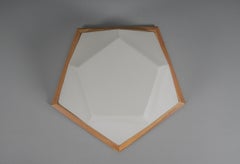 Large Rare Rudolf Steiner School Anthroposophical Ceiling or Wall Fixture 1960s