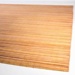 Grande tappeto in rattan