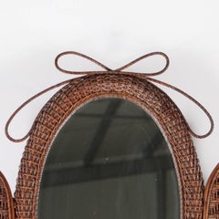 Ampia toeletta in rattan