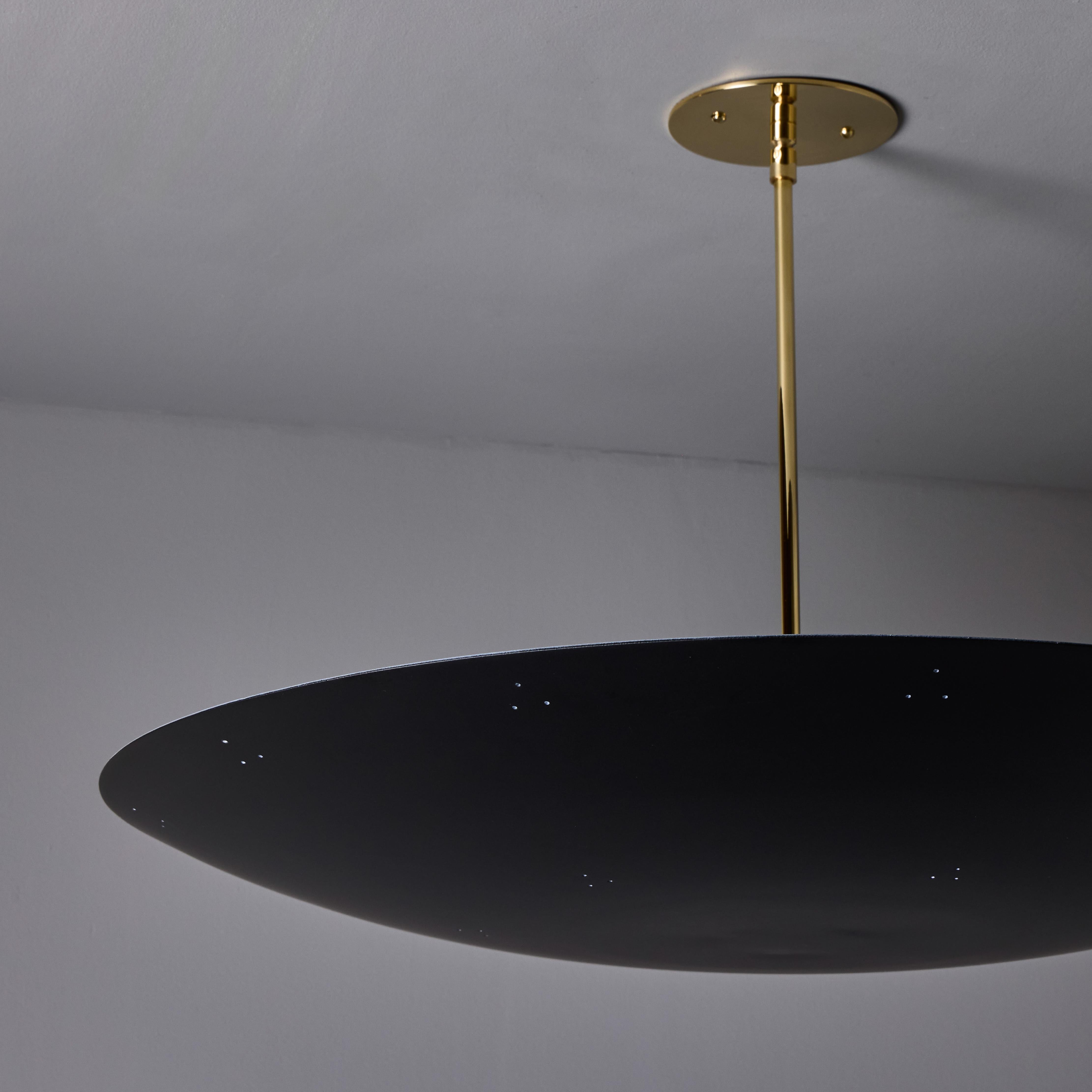 Grande lampadario a cupola in metallo traforato Raul Reyes 'Rey 26' in nero in vendita 2