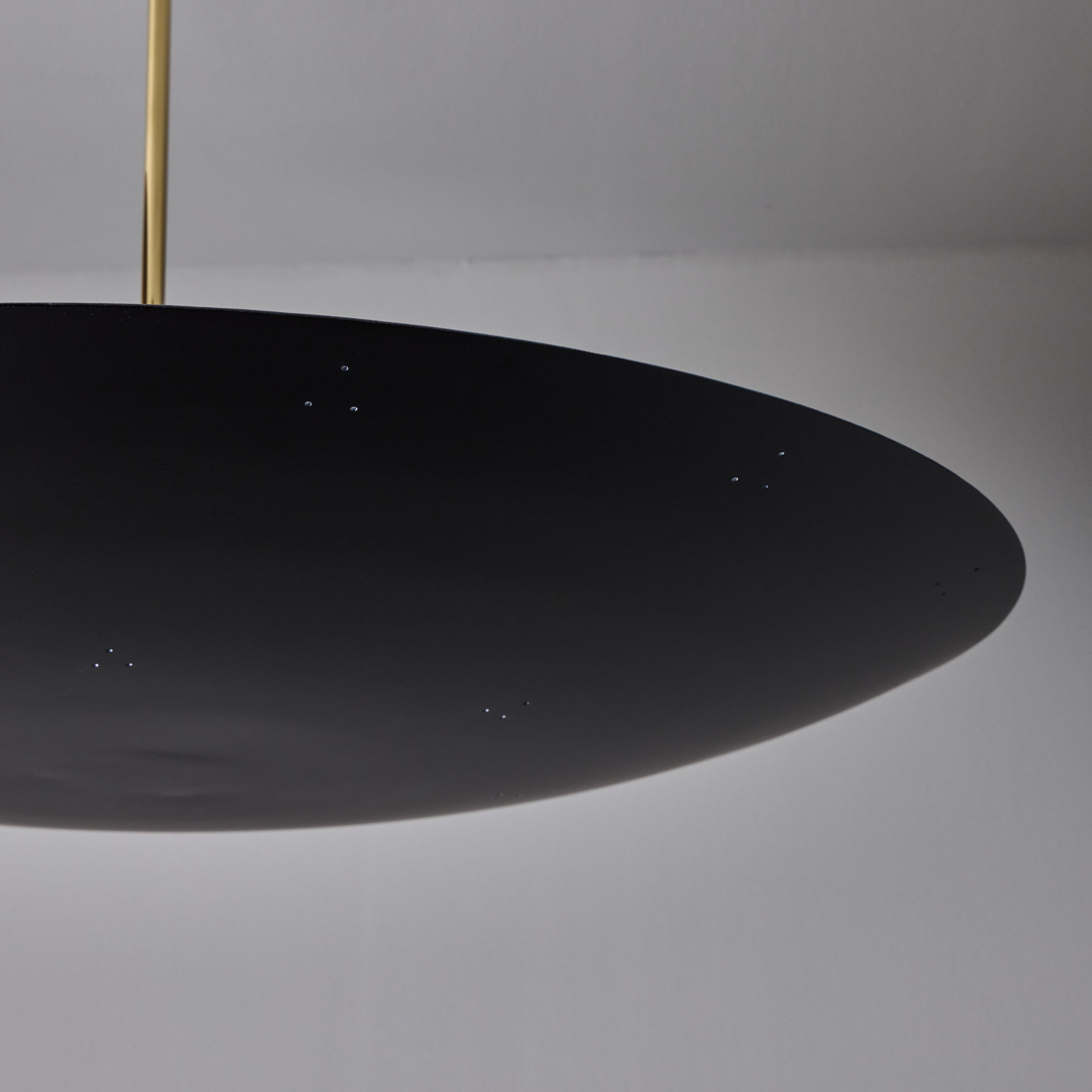 Grande lampadario a cupola in metallo traforato Raul Reyes 'Rey 26' in nero in vendita 4