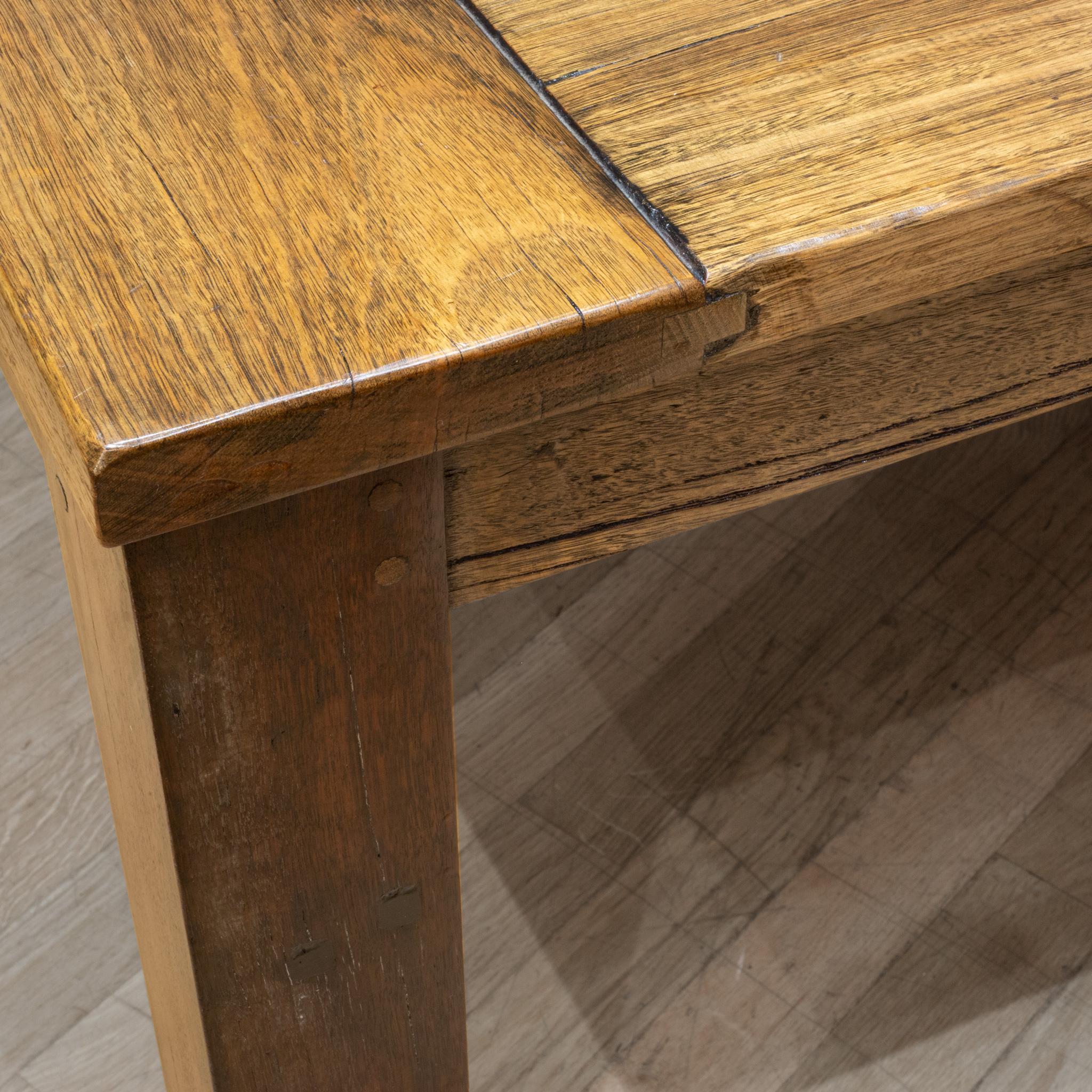 Large Reclaimed Australian Hardwood Dining Table For Sale 2