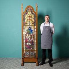 Large Reclaimed Ecclesiastical Stained Glass Window