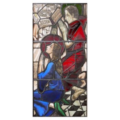 Large Reclaimed Ecclesiastical Stained Glass Window