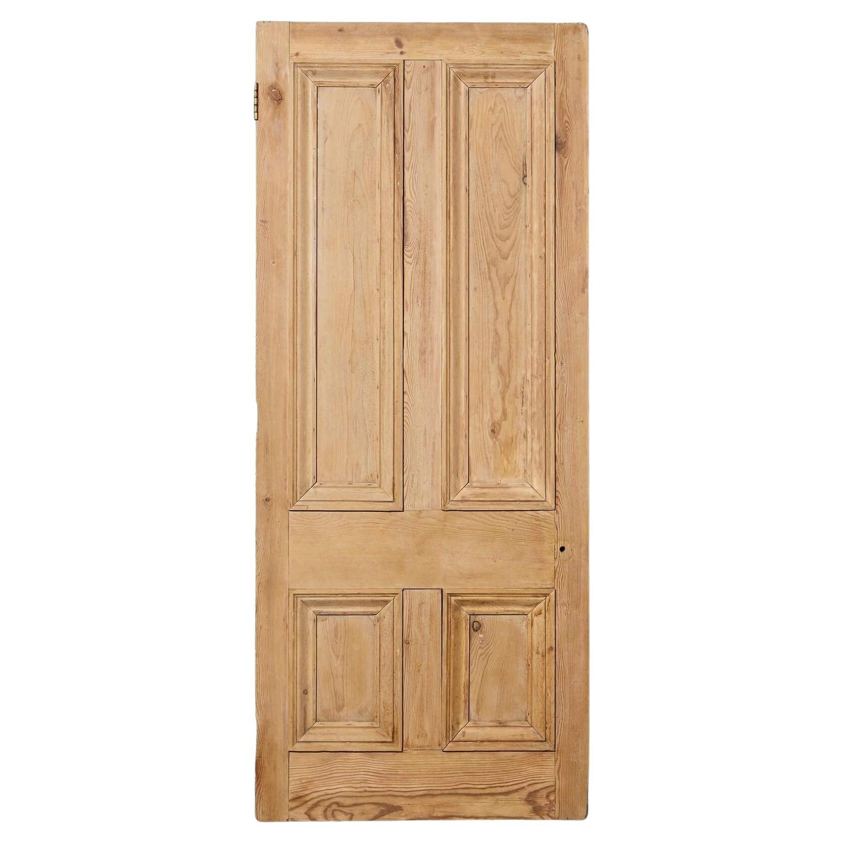 Large Reclaimed Victorian 4-Panel Front Door