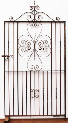 Large Reclaimed Wrought Iron Gate