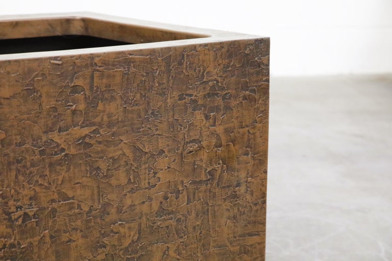 Large Rectangular Architectural Fiberglass Planters by Forms and