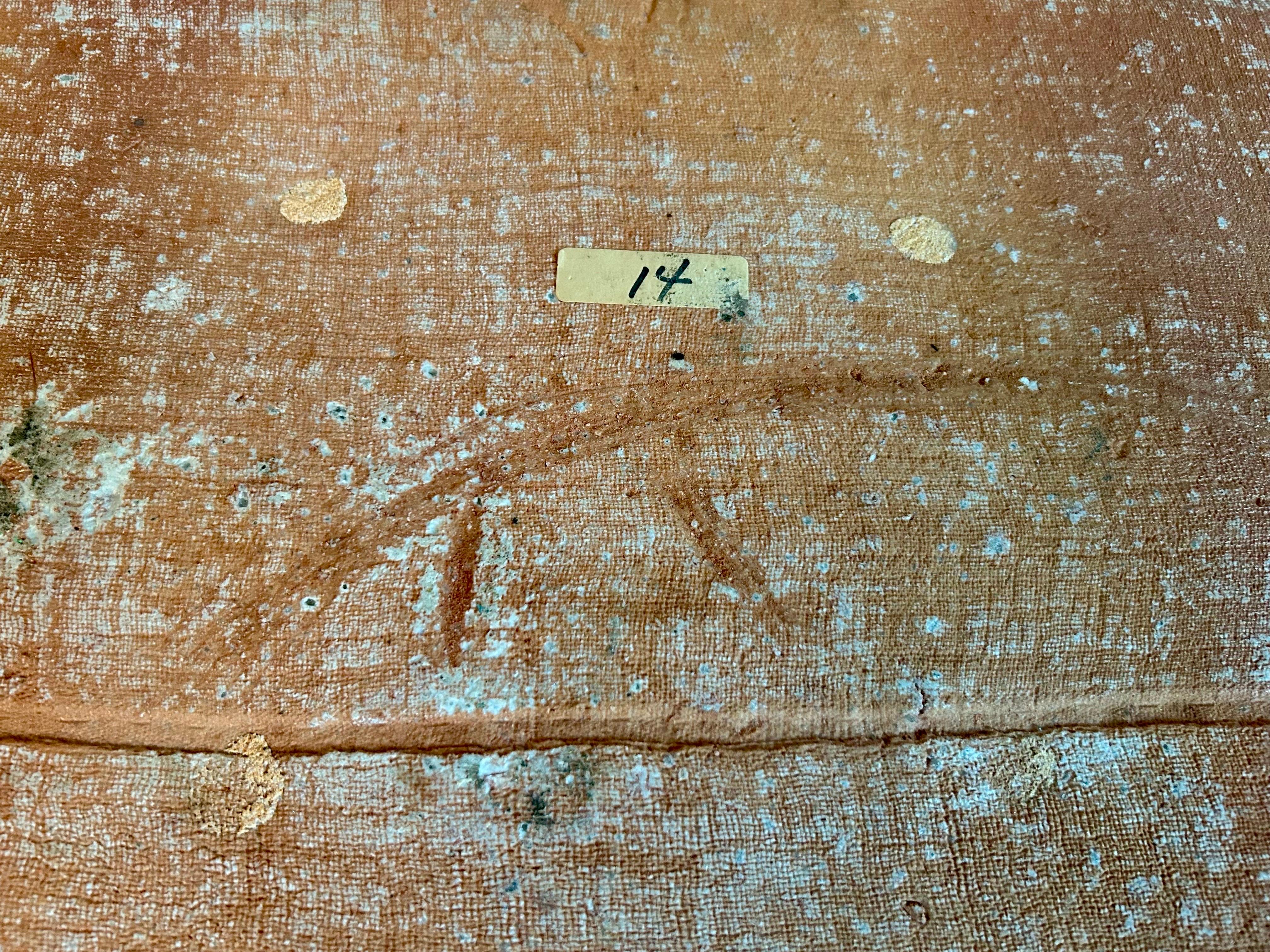 Large Rectangular Bizen Ware Platter after Jun Isezaki For Sale 6