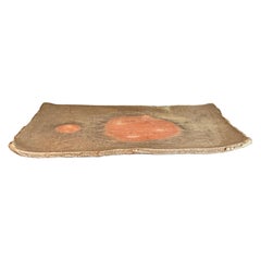 Large Rectangular Bizen Ware Platter after Jun Isezaki