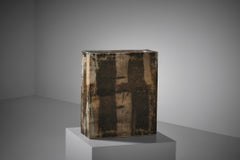 Large Rectangular Ceramic Vase by Jan de Rooden, Amsterdam, 1976