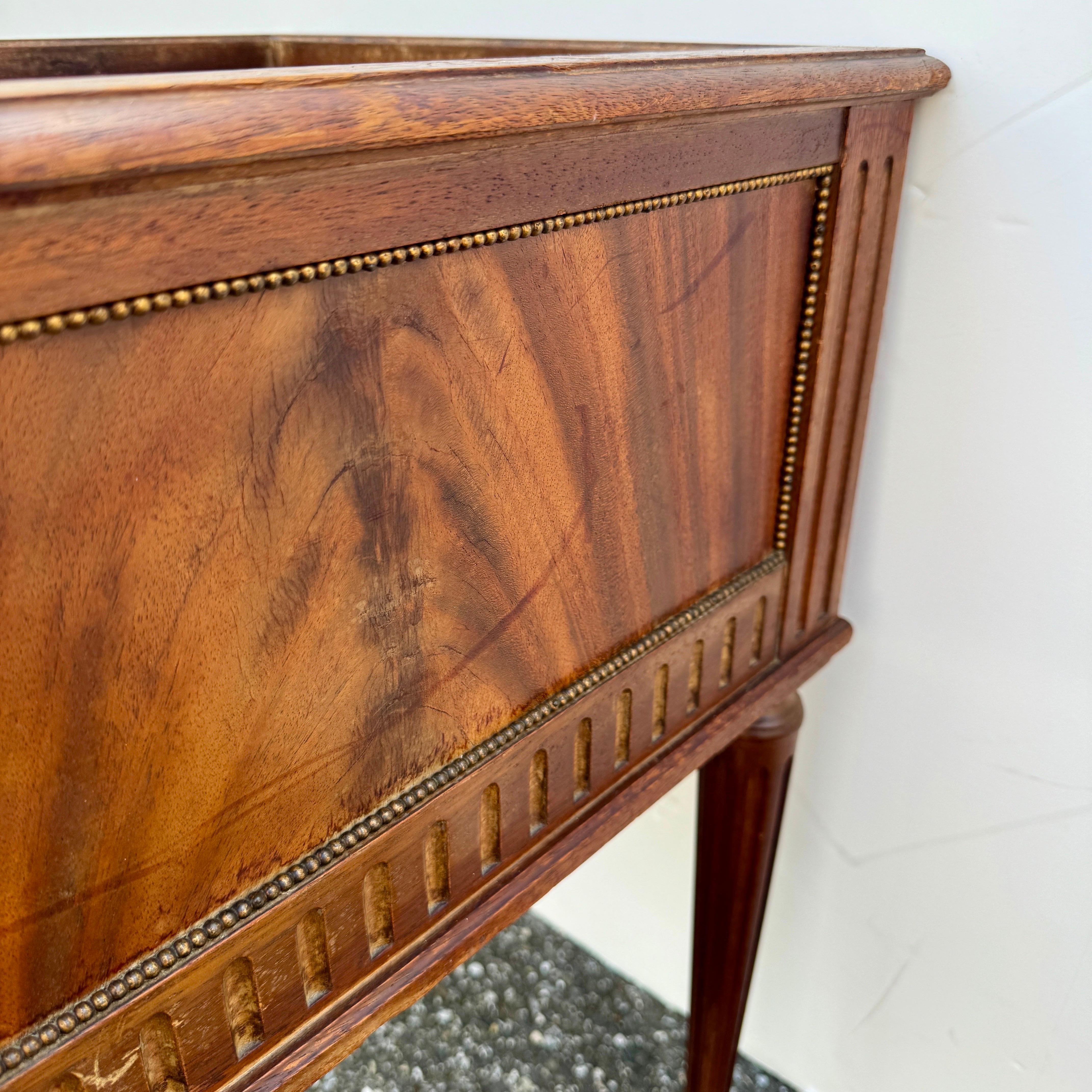 Large Rectangular Empire Floor Jardinière Planter, France 1810-1830 10