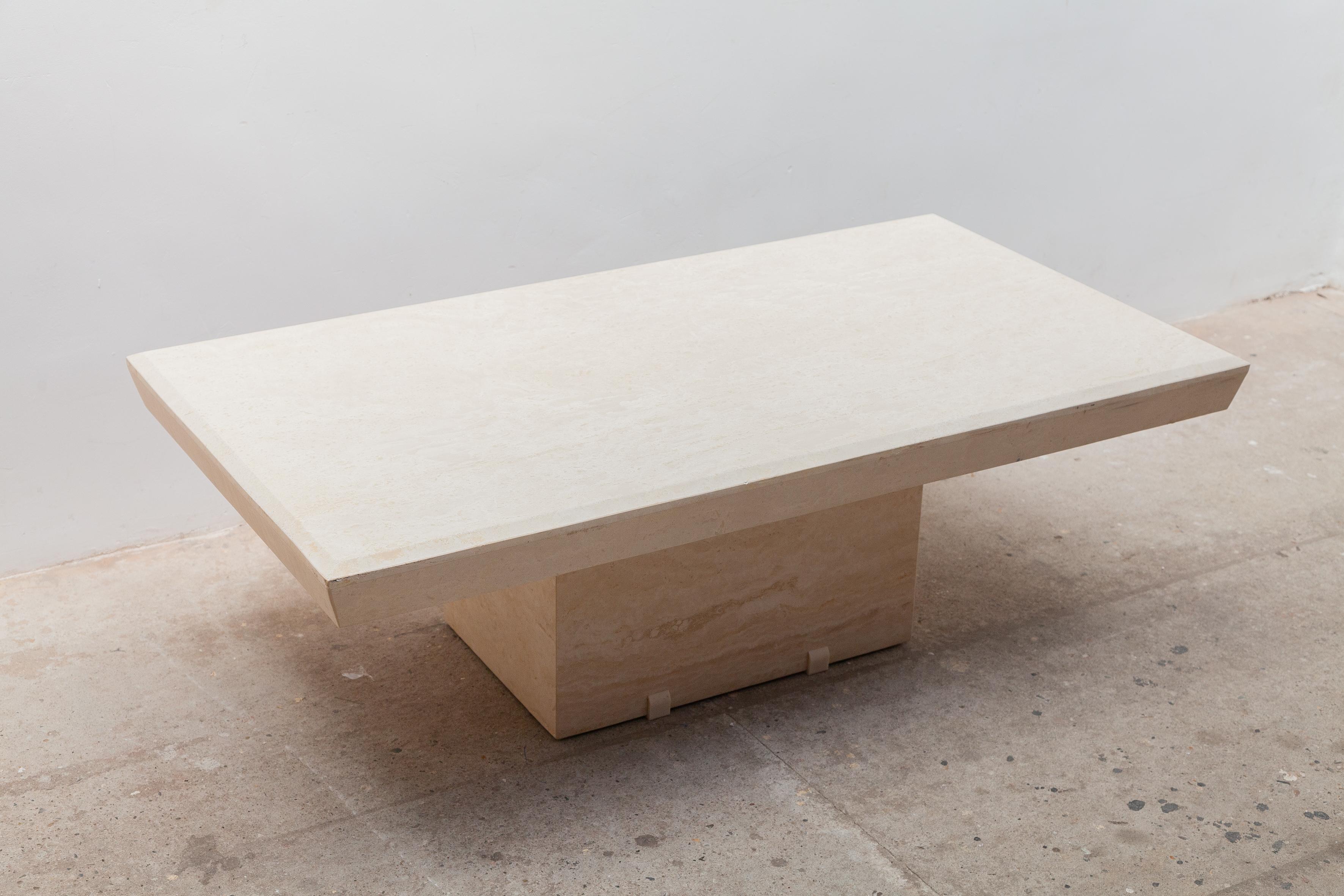 Mid-Century Modern rectangular coffee table 1970s, Italy. In perfect original condition. Dimension: Width*130cm.