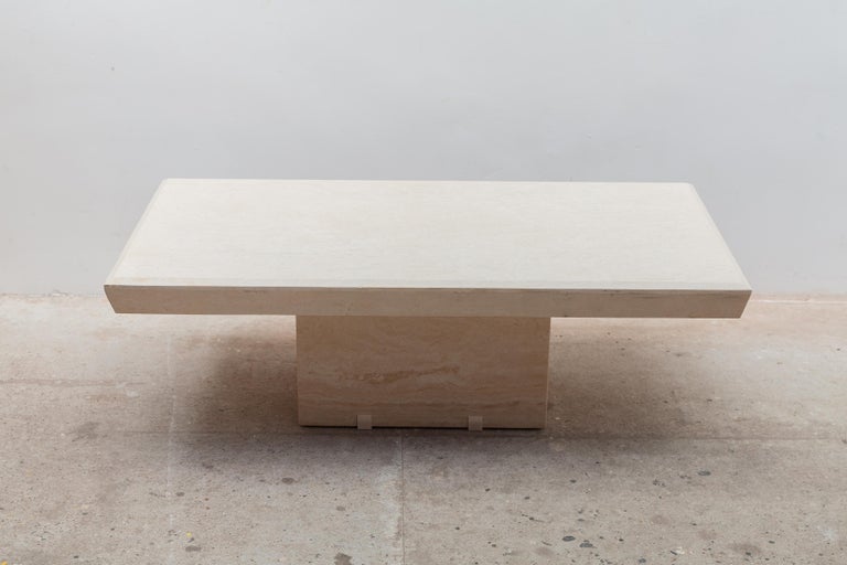 Large Rectangular Marble Coffee table at 1stDibs