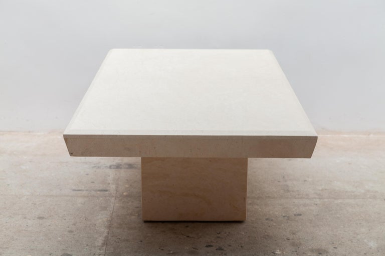 Large Rectangular Marble Coffee table at 1stDibs