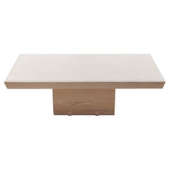 Large Rectangular Marble Coffee table