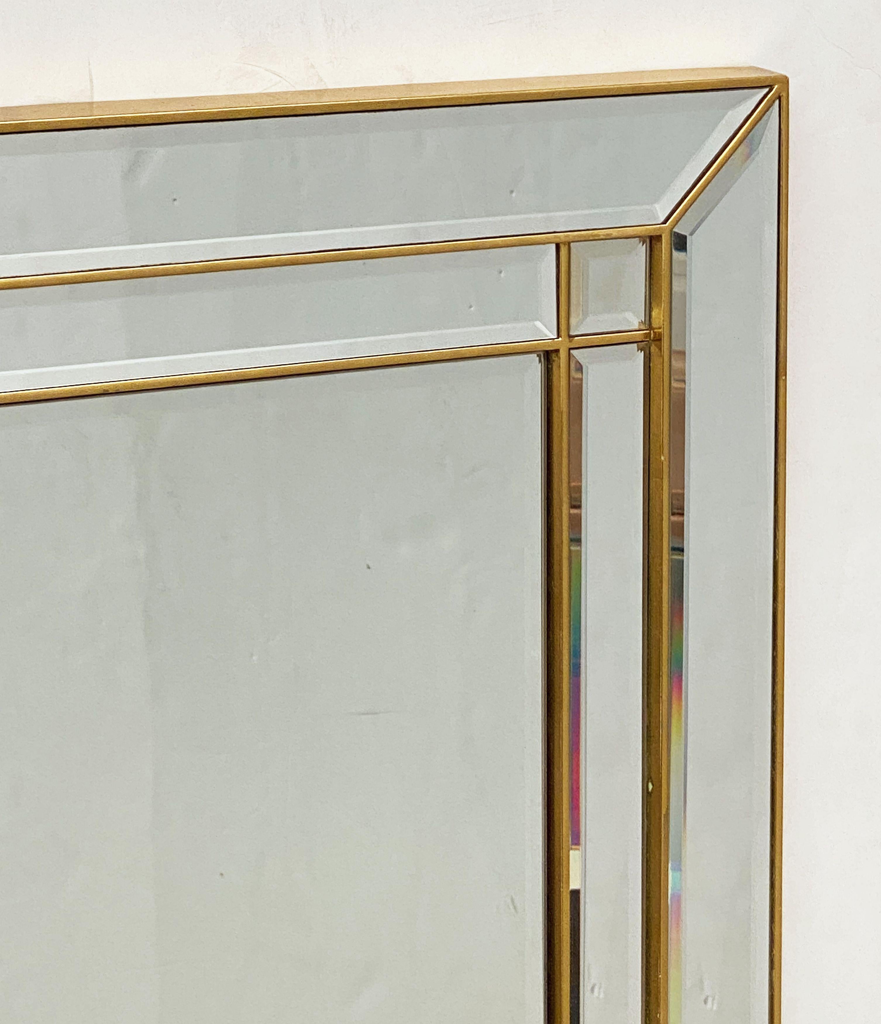 Large Rectangular Modern Mirror from Belgium (H 56 x W 37) 5