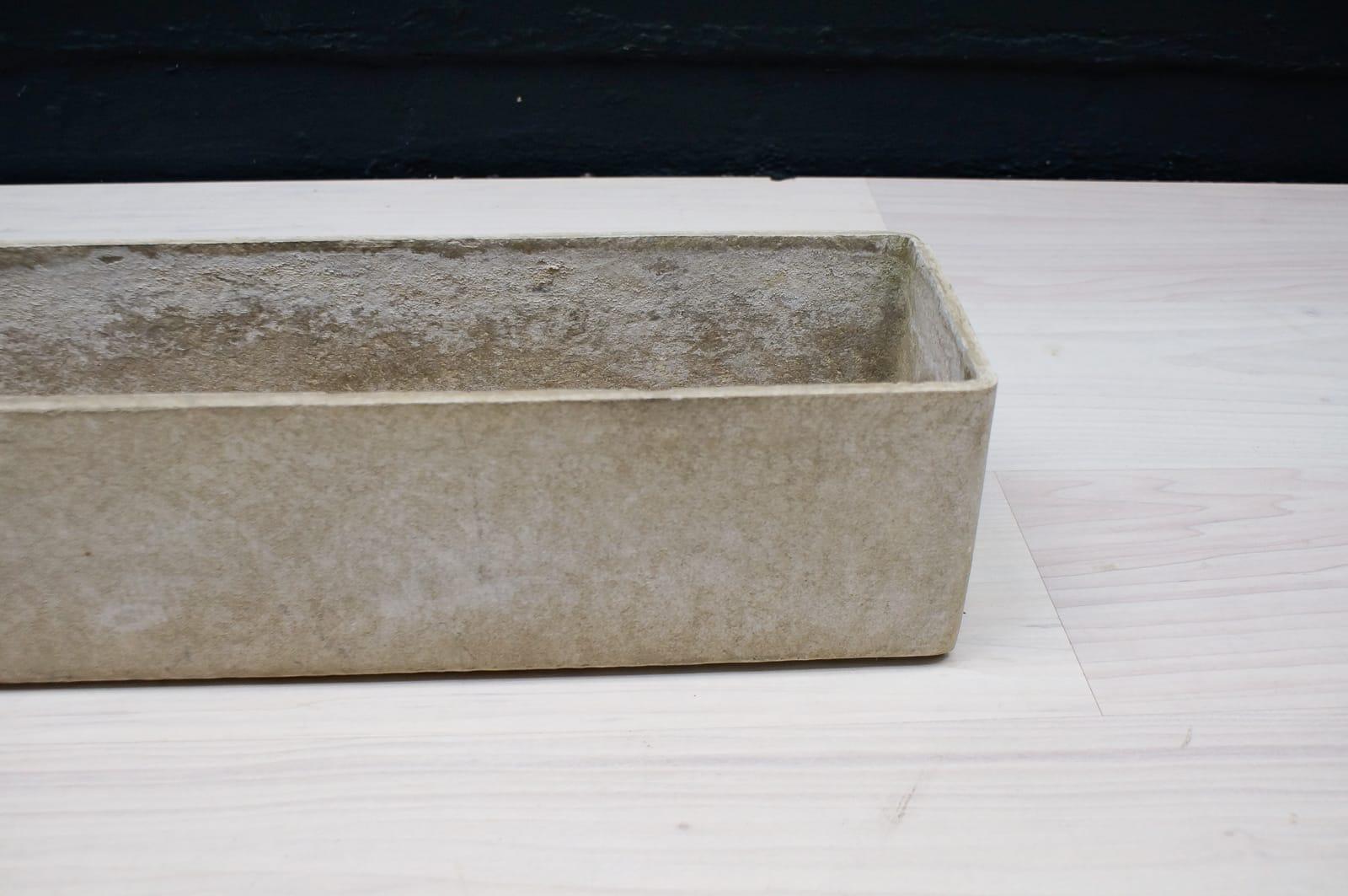 Mid-20th Century Large Rectangular Planter by Willy Guhl for Eternit, Switzerland, 1950s