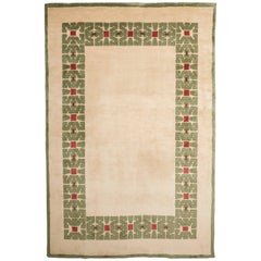 Large Rectangular Rug by Paule Leleu, circa 1950