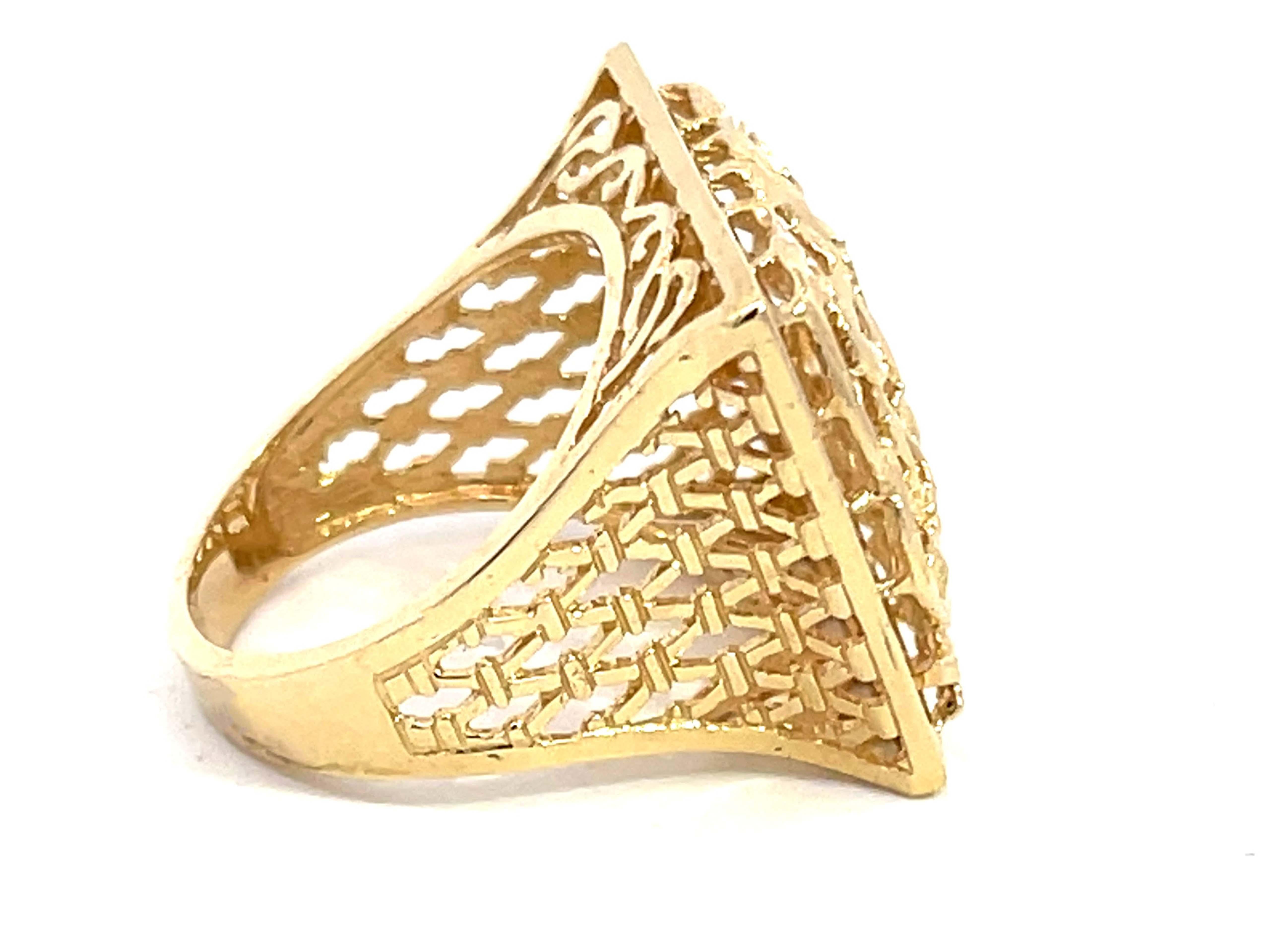 antique yellow gold ring