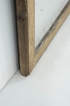 Large Rectangular-Shaped Fluted Giltwood Mirror