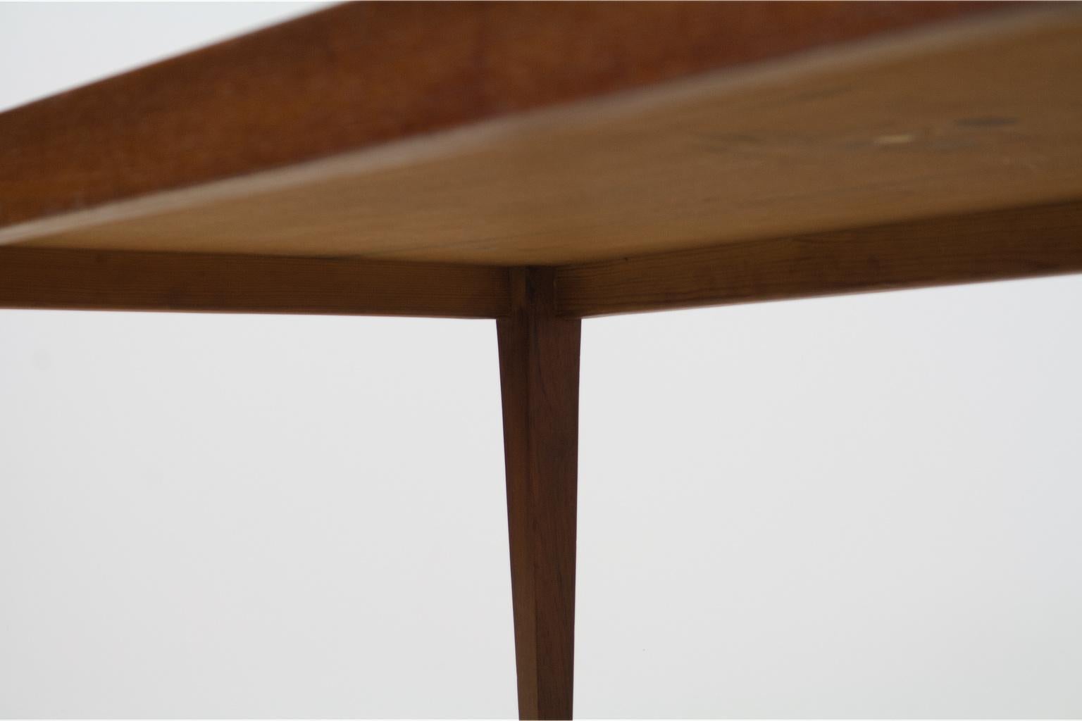 Large Rectangular Teak Coffee Table by Severin Hansen, Scandinavian Modern, 1960 3
