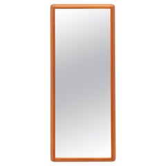 Large Rectangular Wall Mirror by Kai Kristiansen for Aksel Kjersgaard, 1960s