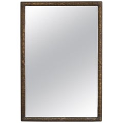 Grand miroir à roseaux et rubans