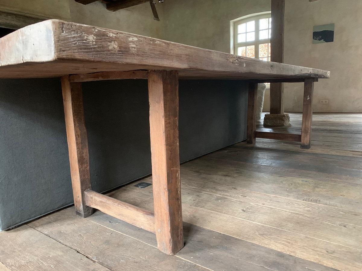 French Large Refectory Farm Table