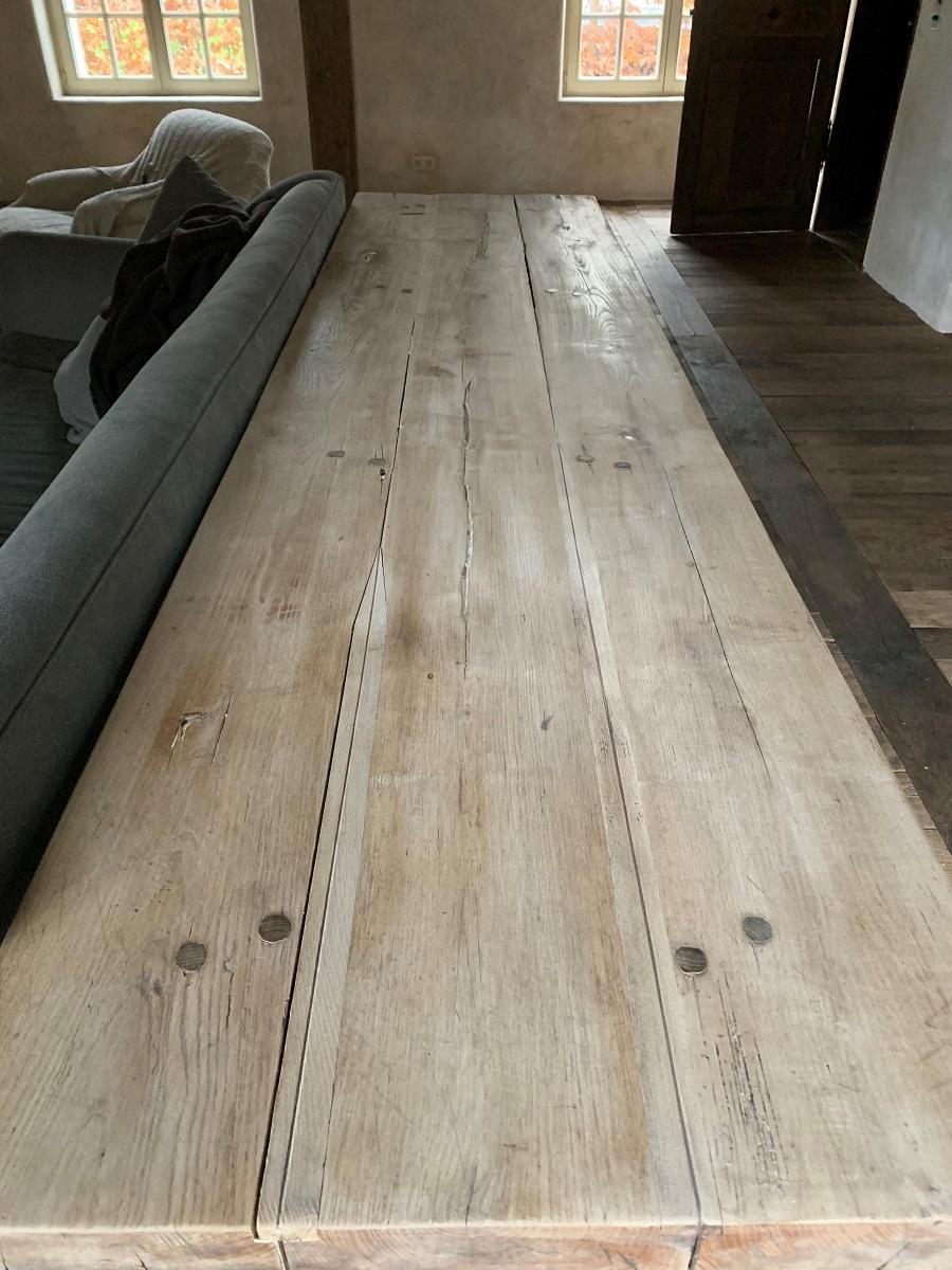 Hand-Crafted Large Refectory Farm Table