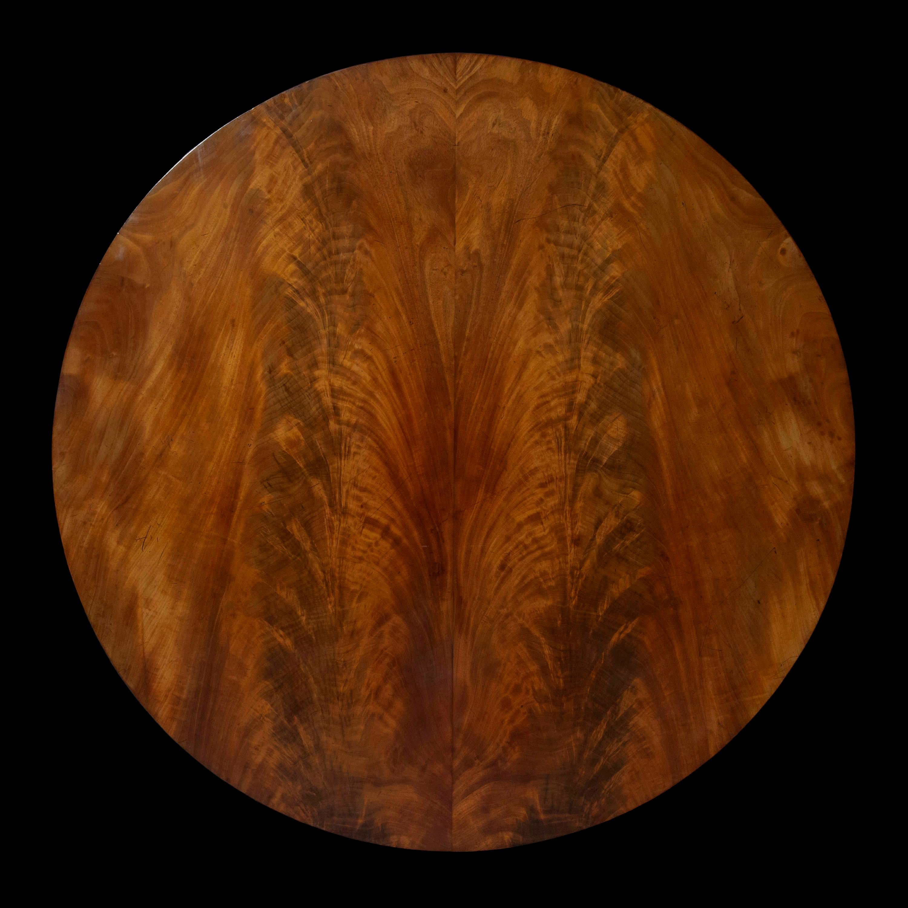 British Large Regency Centre Table or Dining Table for Six