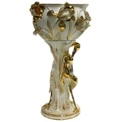 Large Regency Ceramic Jardinière, 1970s