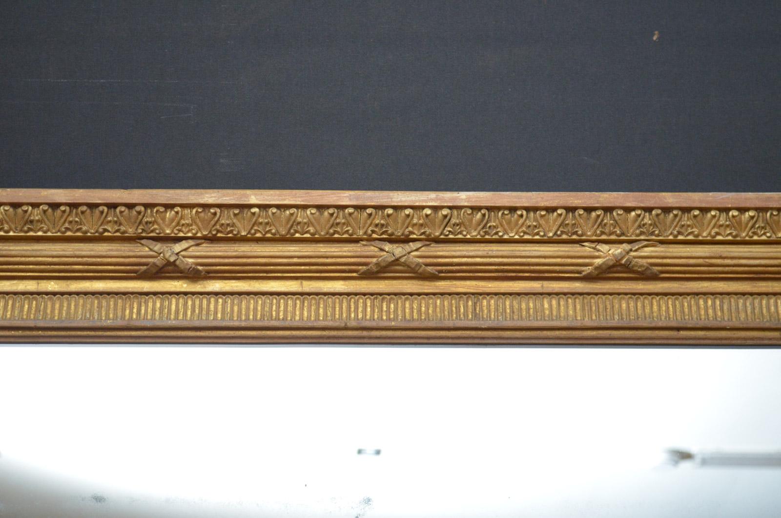 Large Regency Gilt Mirror 1